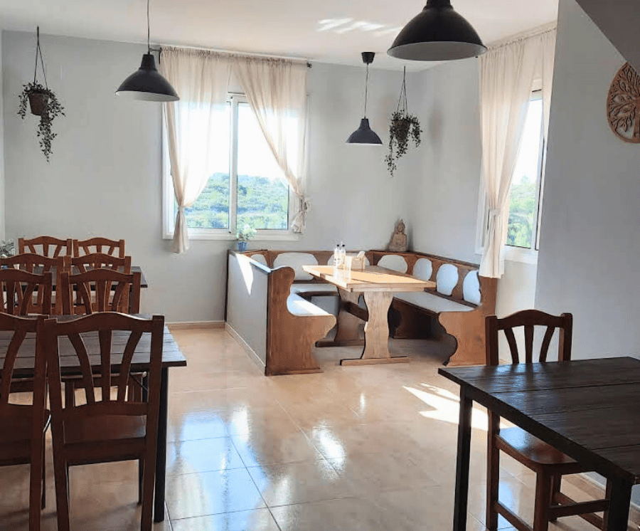 restaurante en el parque del garraf